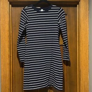 Old Navy Navy and White Striped Top